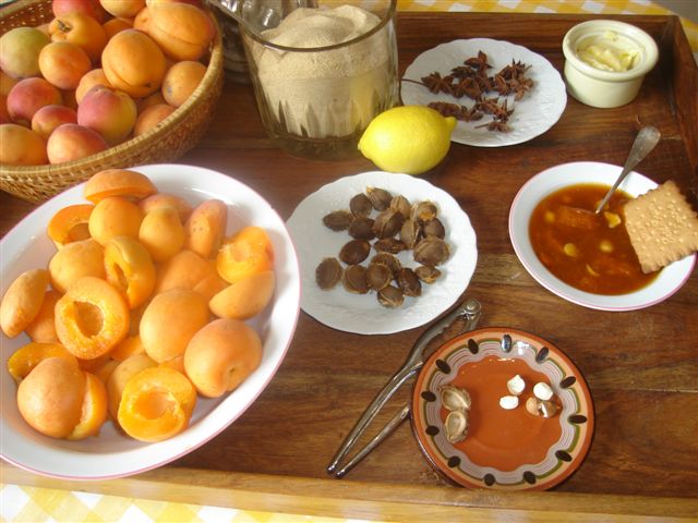 Compote d'abricots à la badiane